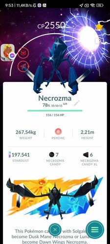 Necrozma lucido con speciale - lucido,