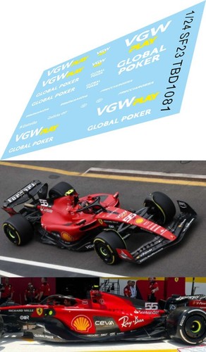 Decals per ferrari sf23 - ferrari,