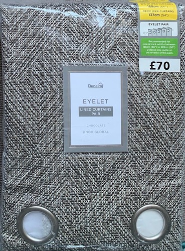 Tende dunelm knox global - knox,