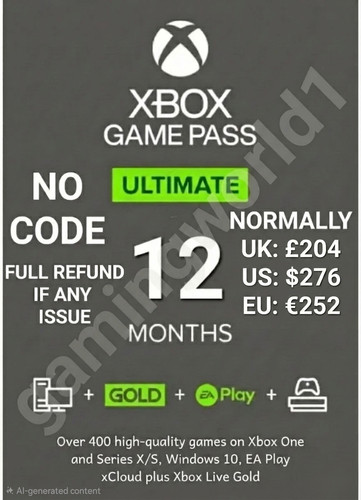 Xbox game pass ultimate - xbox,