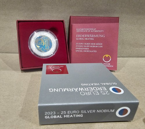 Coffret euros autriche - coffret, 25€