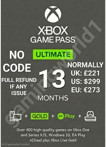Xbox game pass ultimate - xbox,